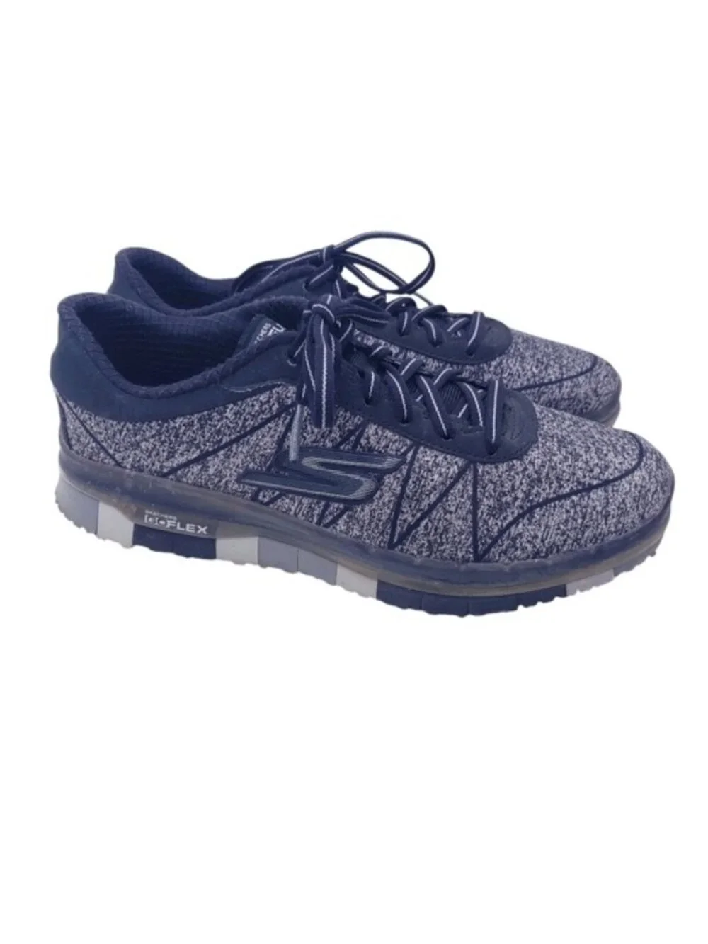 Skechers Gray Go Flex Ability Walk Athletic Sneakers Shoes Women's Size 7.5
